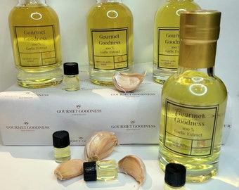 Pure Garlic Extract: Handmade cooking extract 3oz