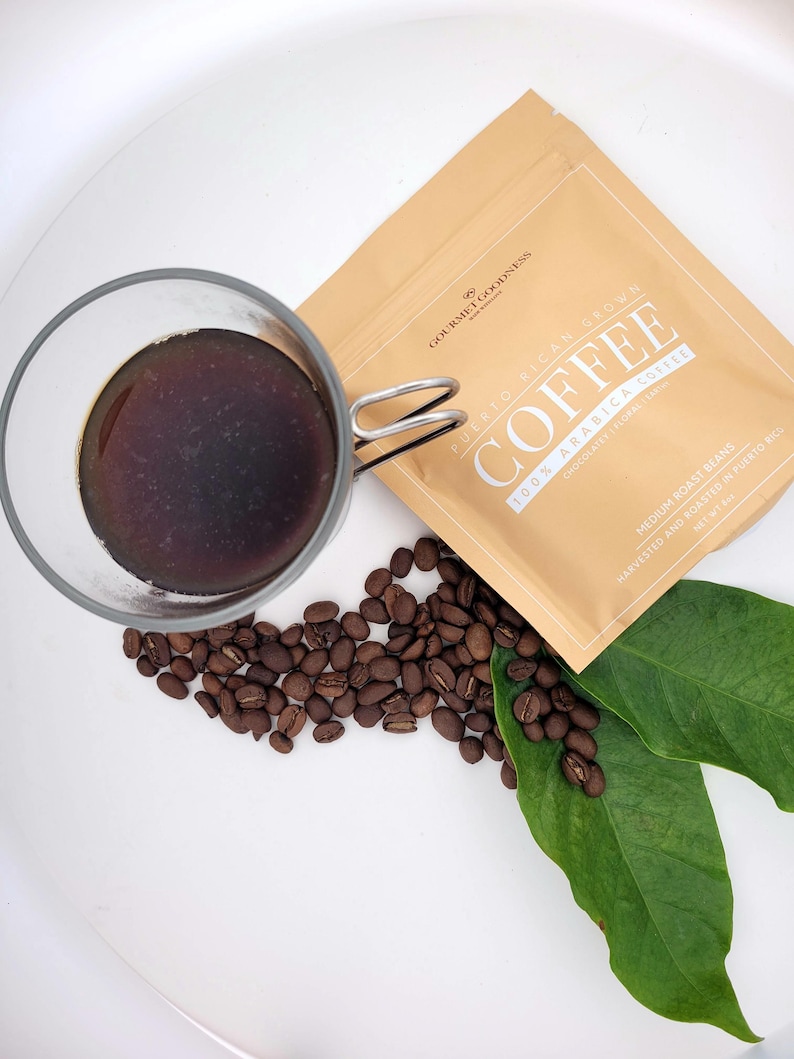 Puerto Rican Arabica Coffee: Artisanal Whole bean Medium Roast, Chocolatey Floral Notes bild 5