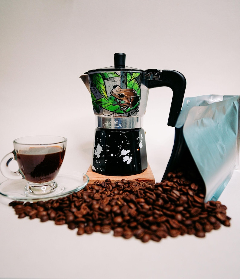 Puerto Rican Arabica Coffee: Artisanal Whole bean Medium Roast, Chocolatey Floral Notes bild 2