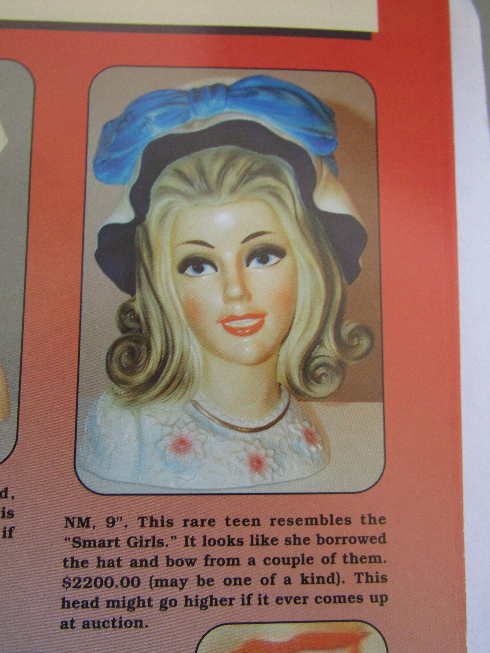 Choice of 3 Different 2009 Convention Carrie Head Vase Convention 7