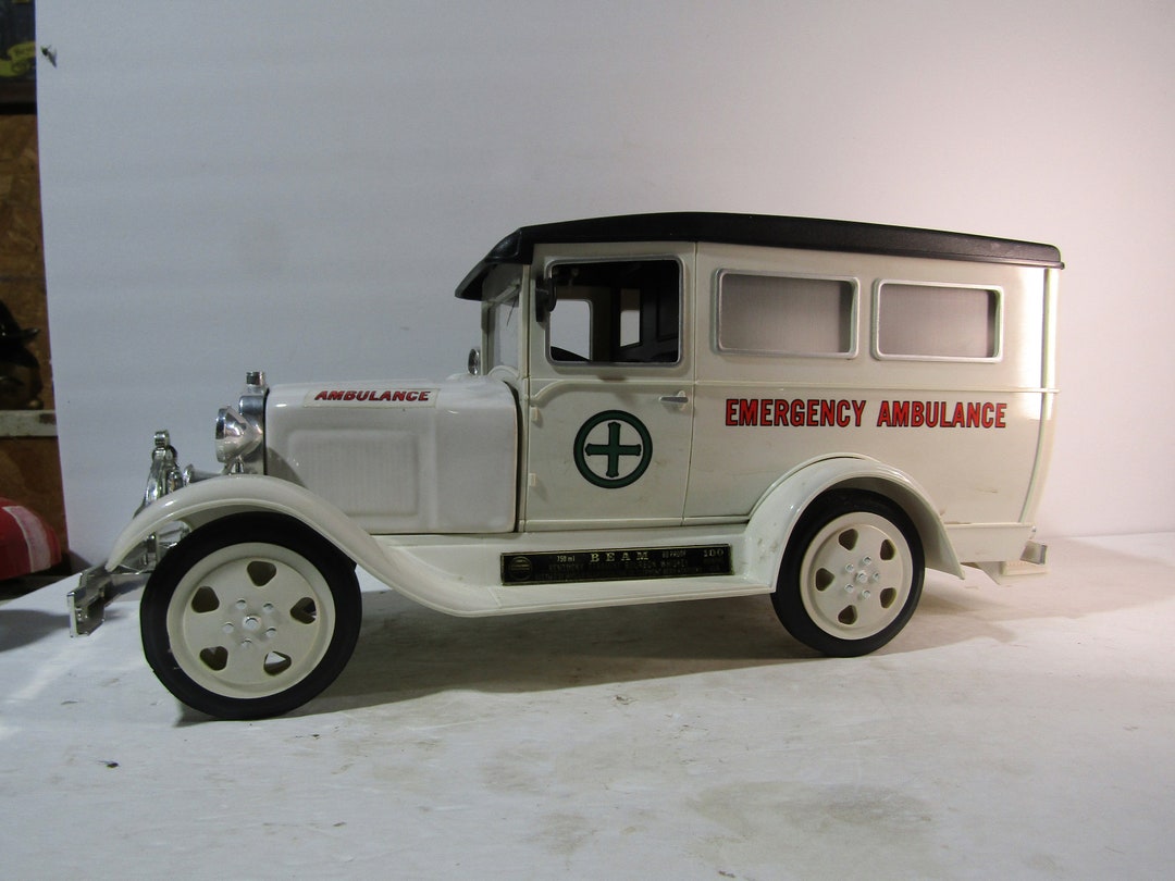 Jim Beam 1931 Ford Model A Ambulance Decanter Etsy