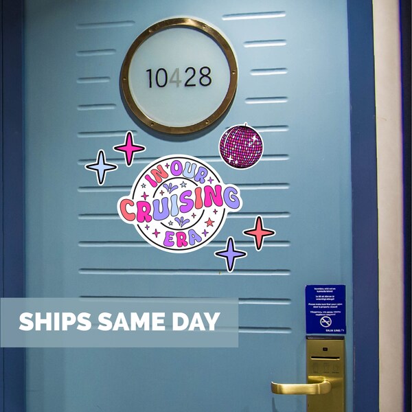 6 Piece Cruising Era Magnets | Ships Same Day | Cruise Ship Decorative Magnets