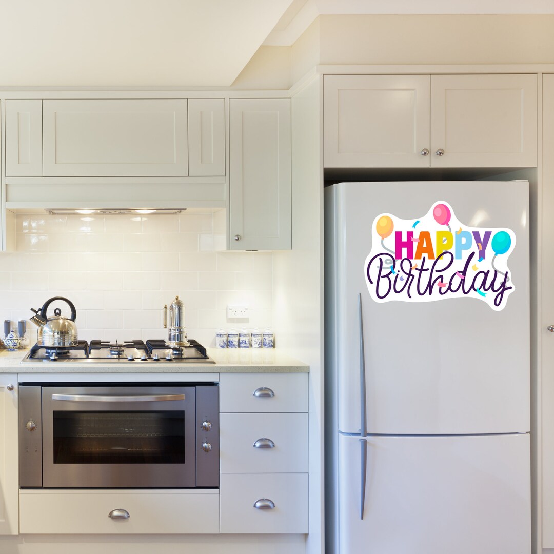 Happy Birthday Magnets Birthday Decorations - Etsy
