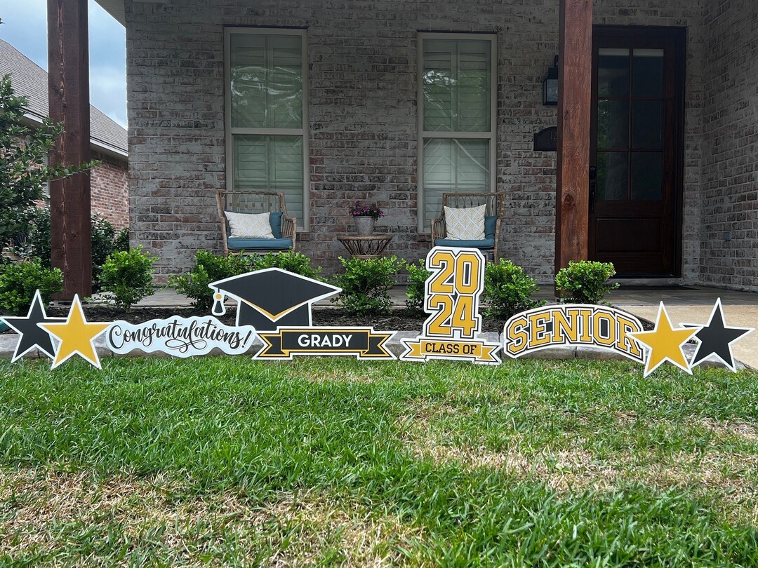 Congratulations Senior Pack | Graduation Decorations | 9 Pack With ...