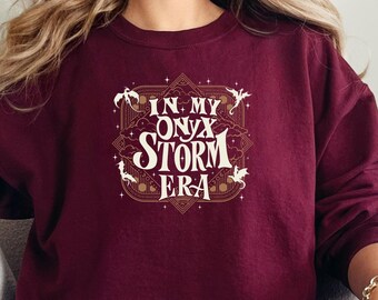 Onyx Storm Sweatshirt, Fourth Wing Hoodie, Basgiath War Sweat, Fantasy Bookish Hoodie, ,Iron Flame Hoodie, Xaden Riorson, Dragon Sweatshirt
