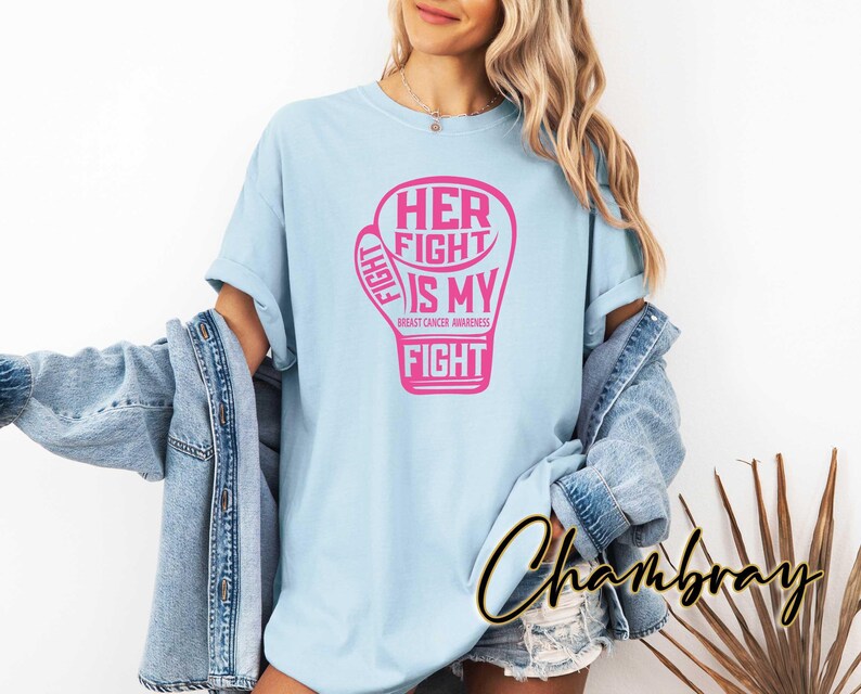 Fight Cancer Shirt, Cancer Survivor Tee, Breast Cancer Awareness