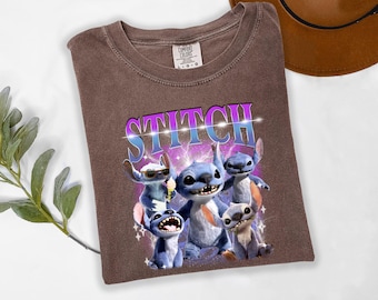 Stitch Shirt, Disney Tee, Birthday Tshirt, Gift for Her, Birthday Gifts, Stitch Fan Tee, Comfort Colors, Disneyland Tee, Gift for Him
