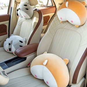 Cat Head Car Pillow Etsy UK