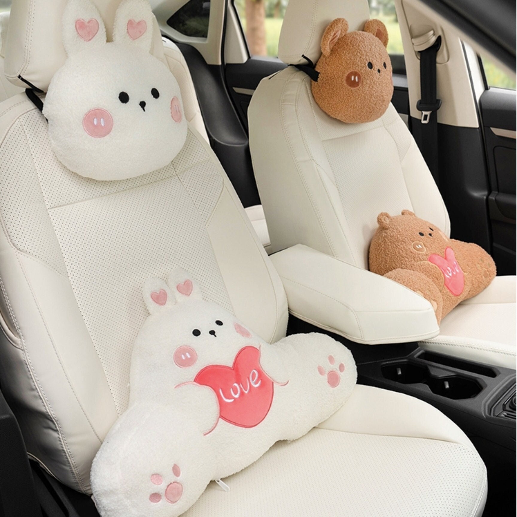 Car Accessories: Cute Bear Paint By Diamonds Ornaments For Air