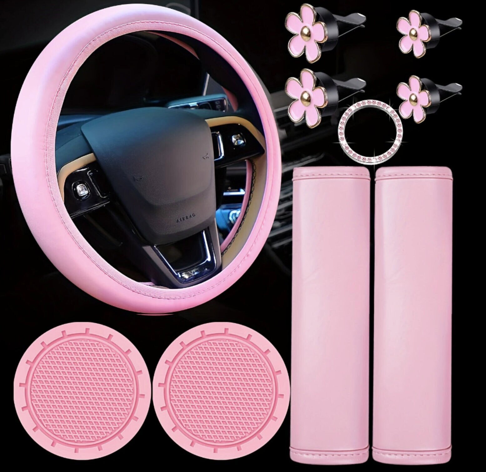 Buy Pink Car Interior Online In India Etsy India