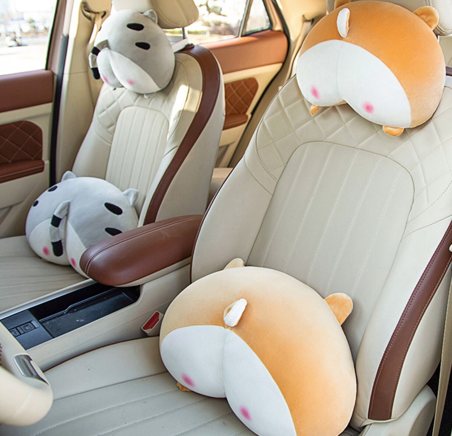 Cat car headrest pillow 2025