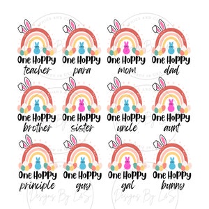 One Hoppy Assorted List svg - Ostern svg