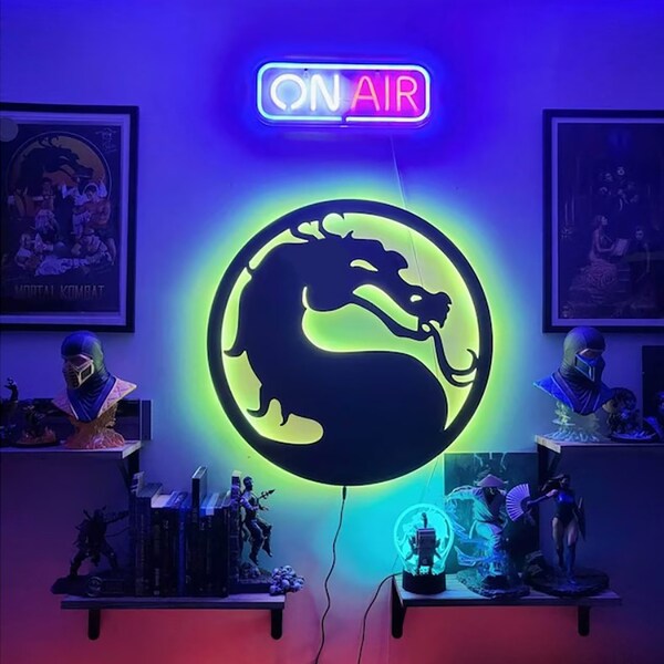 Mortal Kombat Led Sign - Etsy