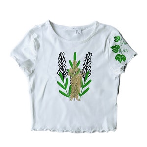 Demeter Cropped Tee