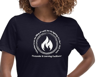 Learning Facilitator Tee | Unschooling | Self-Directed Education | Homeschooling | Wildschooling