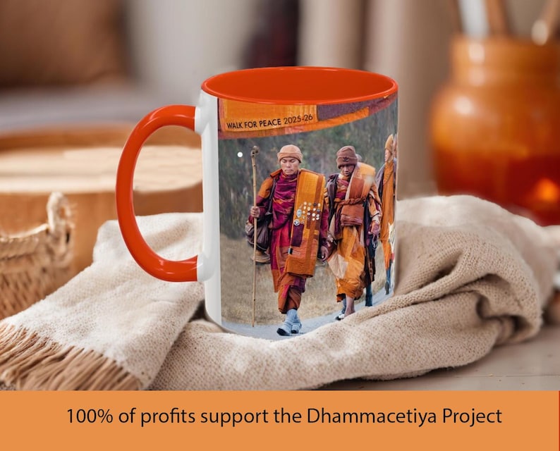 Walk for Peace Mug | Colorful 11 and 15oz, ORCA Coated image 1