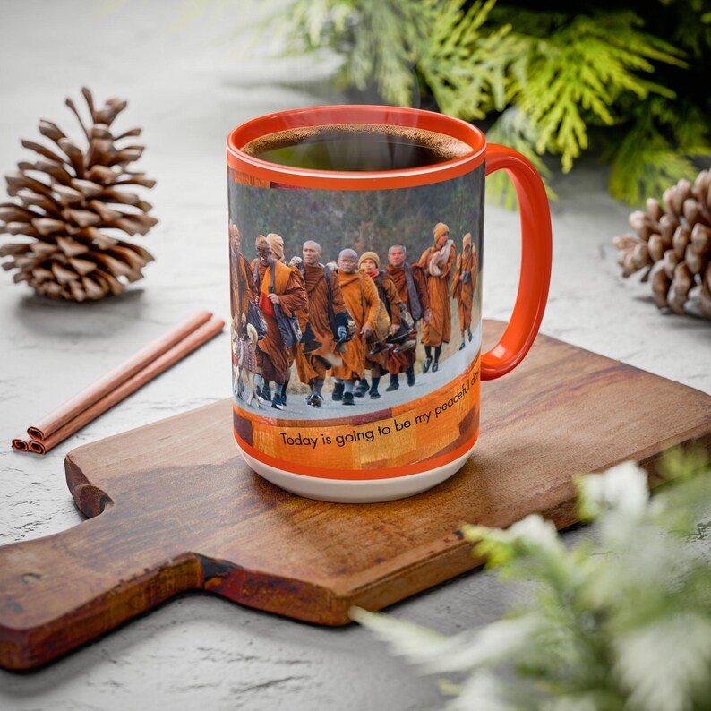 Walk for Peace Mug | Colorful 11 and 15oz, ORCA Coated image 2