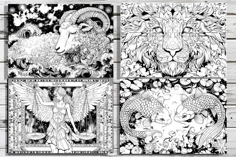 Zodiac Coloring