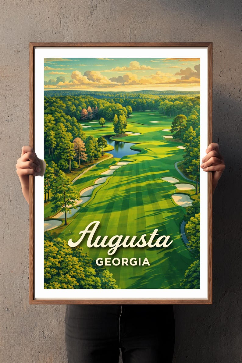Augusta Golf Poster: JPG (digital Download) - Etsy