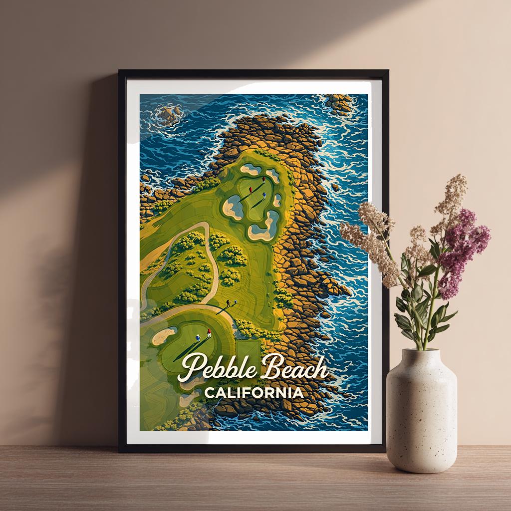 Pebble beach golf - Etsy 日本