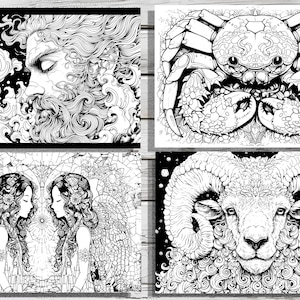 Zodiac Coloring