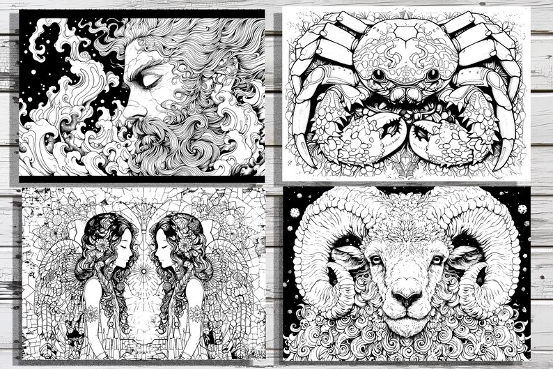Zodiac Coloring