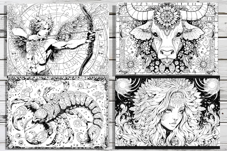 Zodiac Coloring