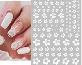 Cherry Blossom Nail Art Stickers Transfers Decals Spring Summer Flowers Floral