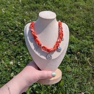 Bandana Charm Necklace - Moto Boho Charm Necklace - Customizable Charm Necklace - Build Your Own Charm Necklace