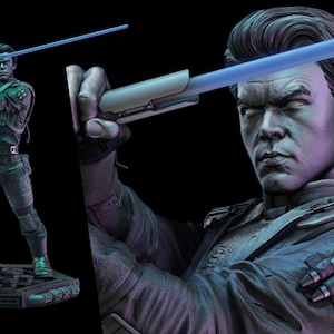 Cal Kestis/Star Wars/Game/Sculpture/3D Resin Model/Collectible Figure