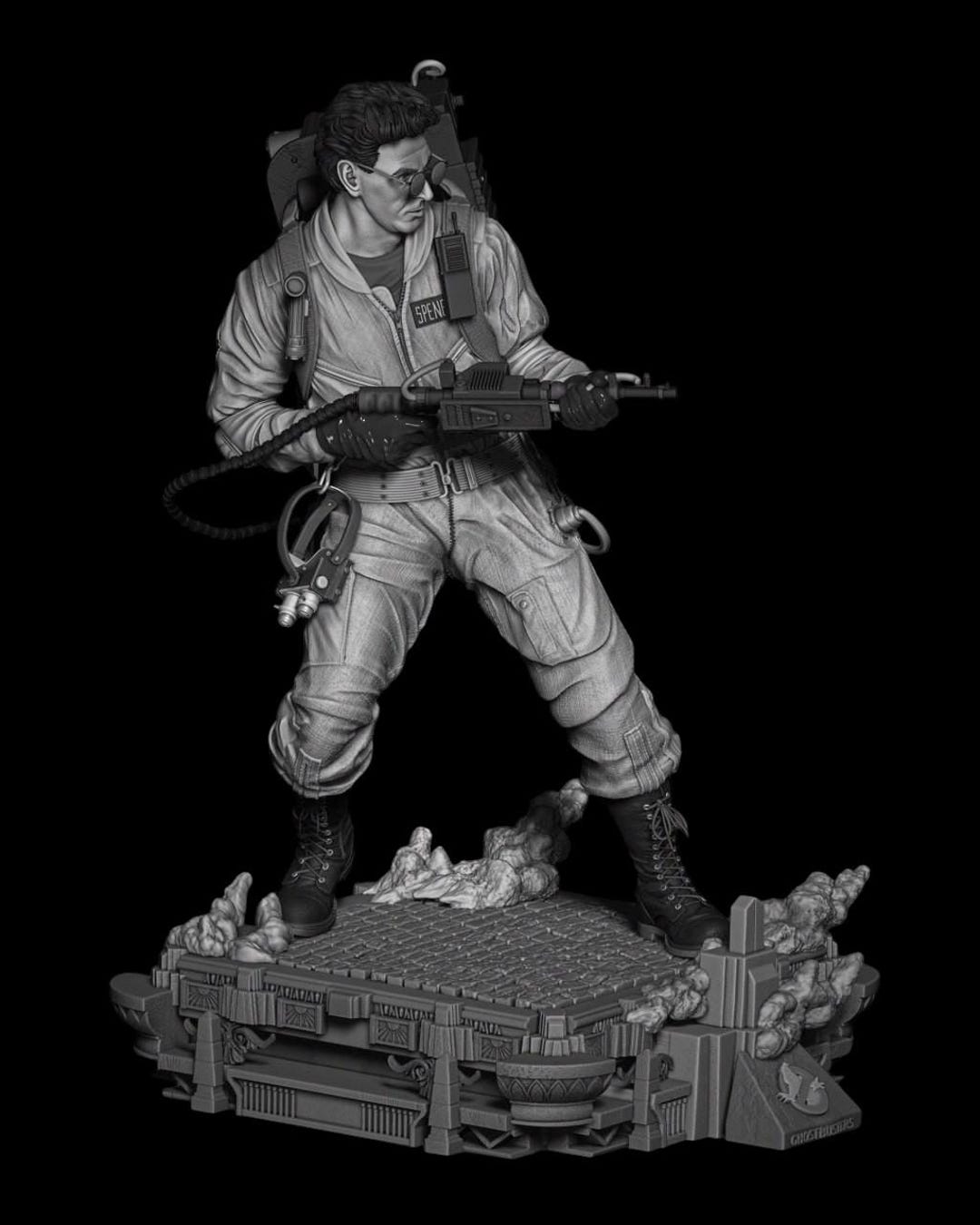 Egon|ghostbusters|sculpture|3d Model Order - Etsy