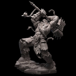 Blackhand|World of warcraft|Resin Sculpture|Fan Art |ORC