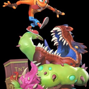 Crash Bandicoot|Game|Resin Figure|Fan Art