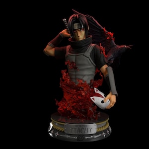Itachi Uchiha/Naruto/Anime/Bust/Sculpture/3D Resin Model/Collectible Figure
