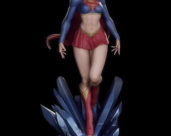 Super Girl|Superman|Resin Figure|Fan Art