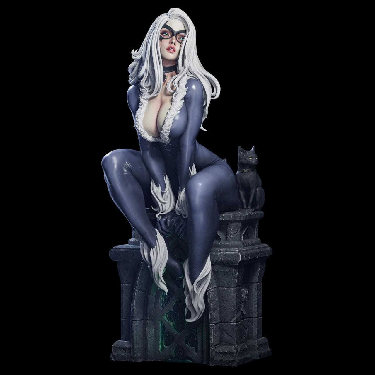 Black Cat|DC|Movie|Film|Resin Figure|Fan Art