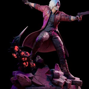 Dante|Devil May Cry|Games|Sculpture|3d model order
