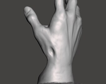 Hand molded with plasticine. 3d model - One of a kind STL Wine Bottle Holder -