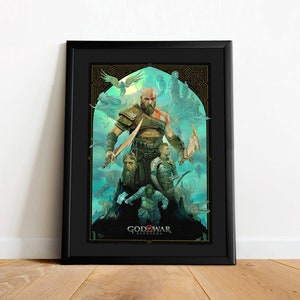 God of War Ragnarok - Painted Poster (sold by original artist!)
