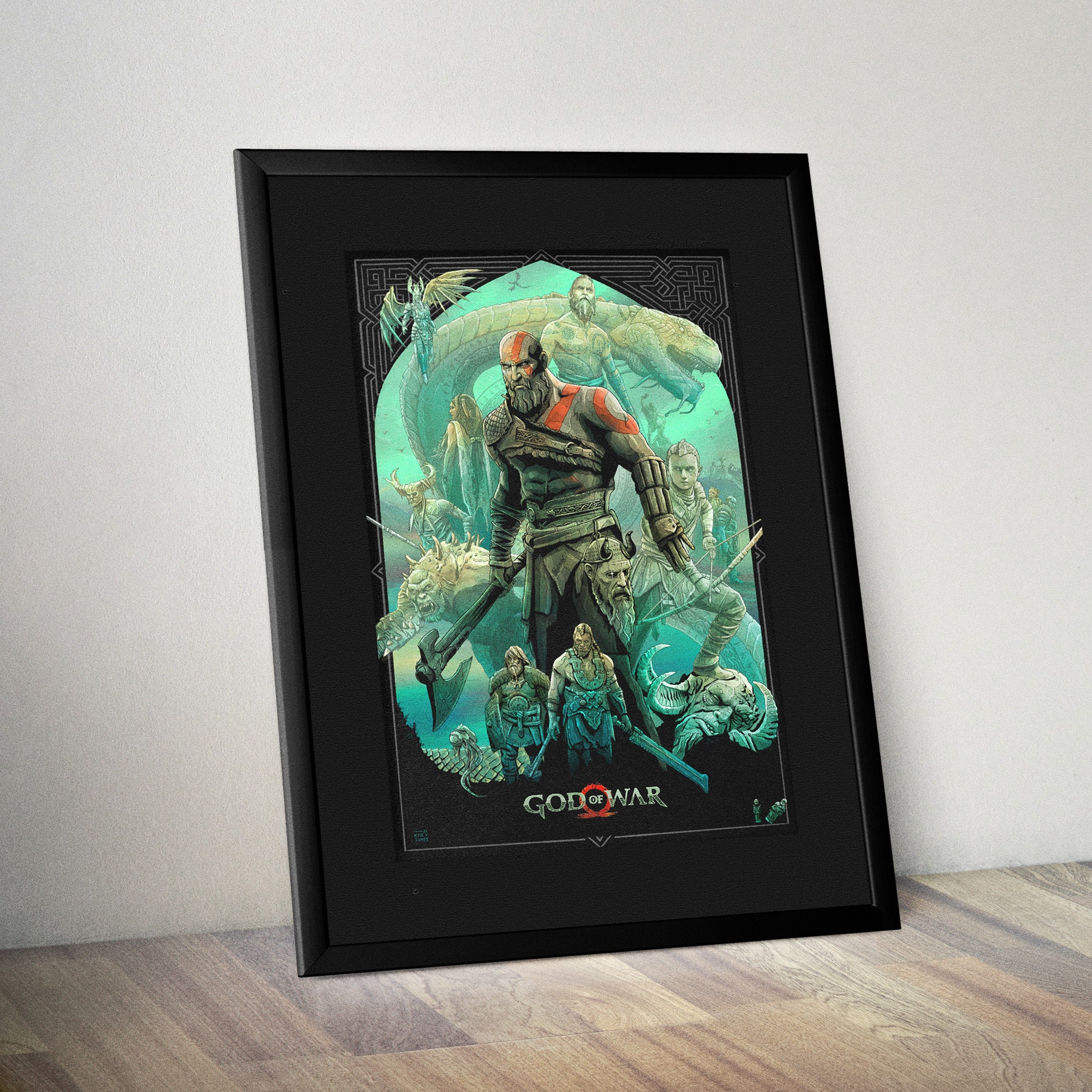 God of War Ragnarok funny Thor Poster Art Board Print for Sale by