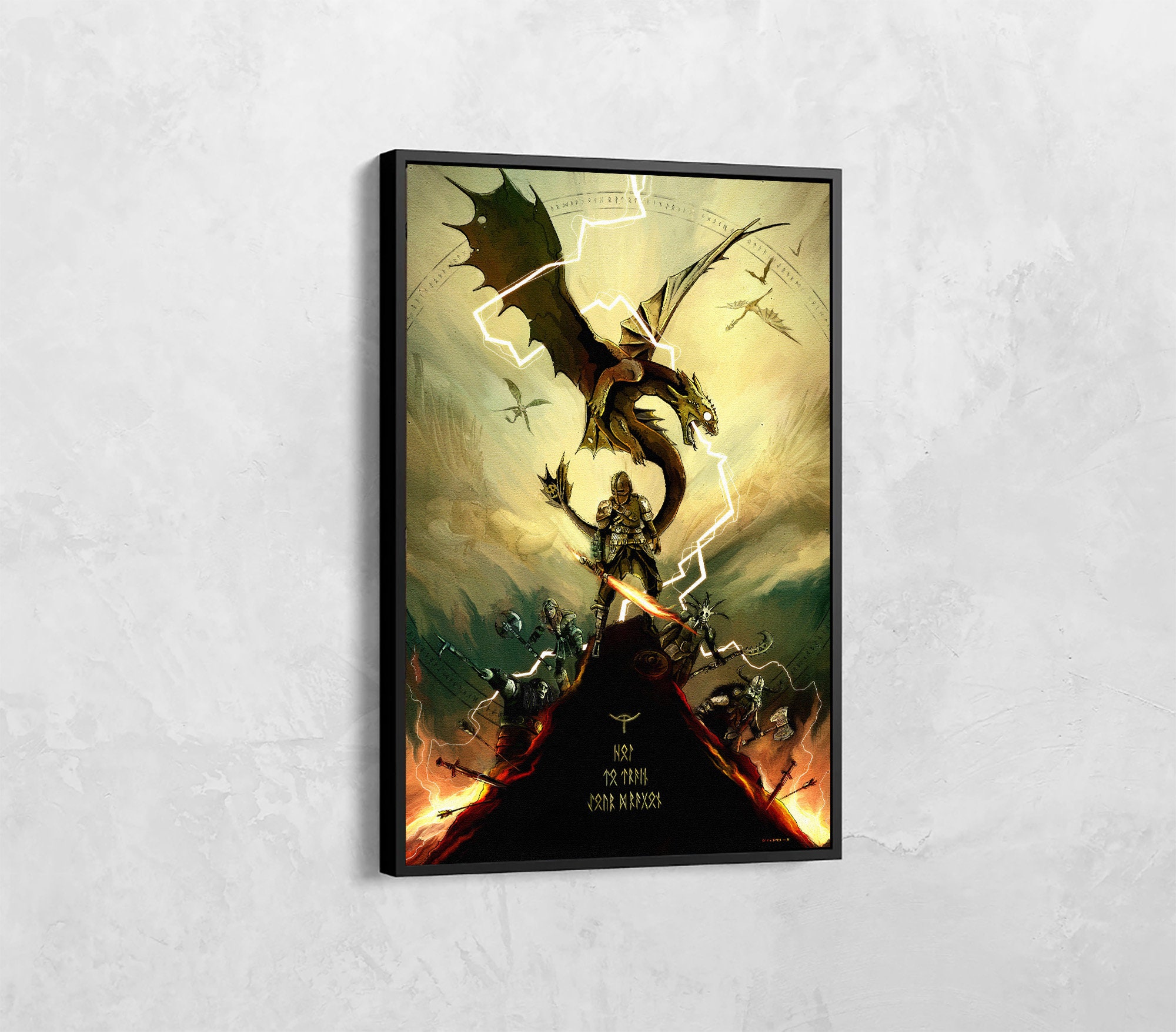 How to Train Your Dragon Painted Art Poster - Etsy