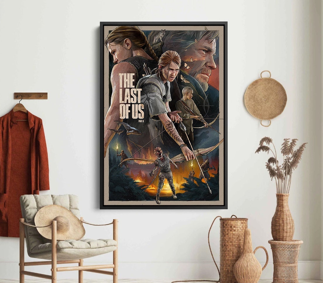 Art Print Promo Poster HBO The Last of Us TOMMY Series sci-fi Wall Decor  Gift