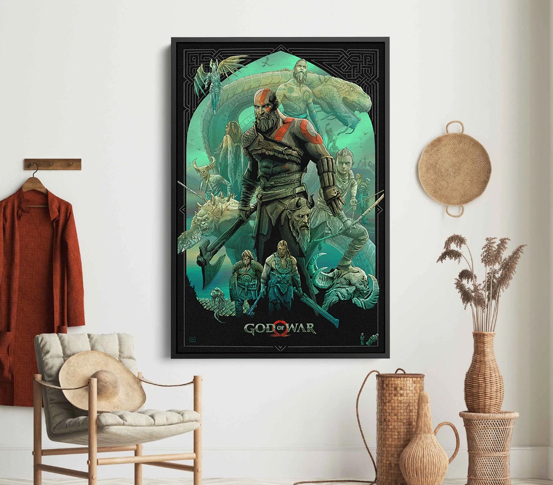 God of War Art Print Sold by Original Artist - Etsy