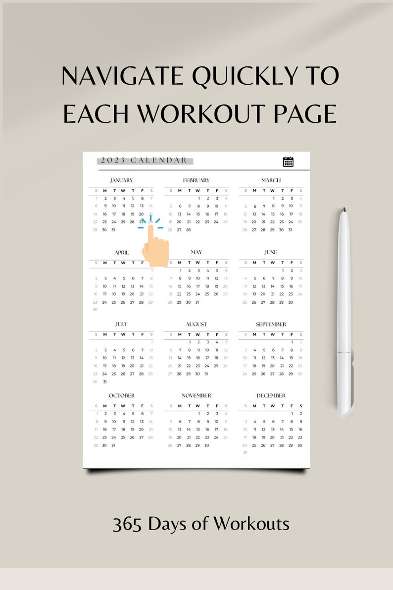 Remarkable 2 Template UPDATED 2024 Fitness Notebook Workout Planner