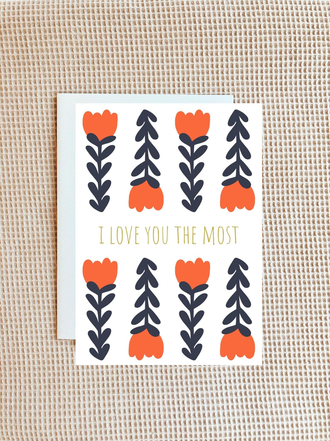 Greeting Card Love You Card Printable Greeting Card Hand-drawn Card ...
