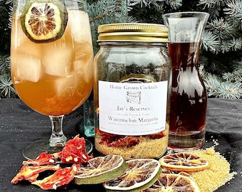 COCKTAIL INFUSION KIT - Bar in a Jar! Delicious Mixed Drink Kits! Easy Mixology for Everyone. Tequila, Vodka, Whiskey, Gin and More!