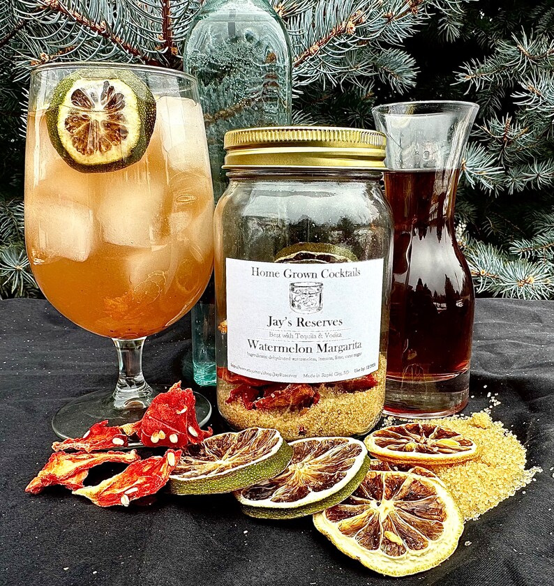 Home Grown Cocktail Infusion Kits, Dehydrated Fruit Jars, Fruit Jars Etsy