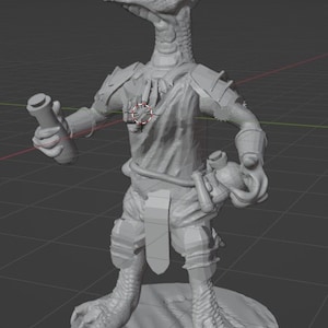Kobold Alchemist Mini STL (22-28mm scale)
