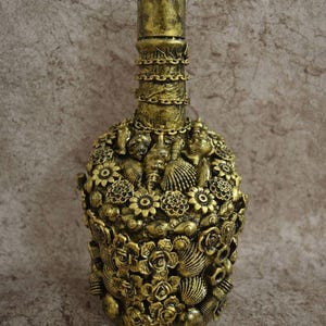Art antique de bouteille d&#39;or