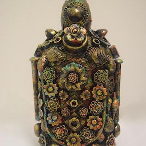 Bouteille d&#39;art colorée faite main/Bouteille en verre décorative/Vase/Décoration d&#39;intérieur/Décoration de restaurant ou de bar/Idées cadeaux